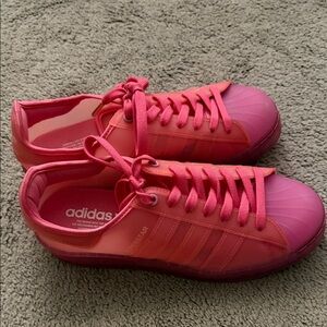 Adidas Superstar Jelly Pink Sneakers — Women’s 9
